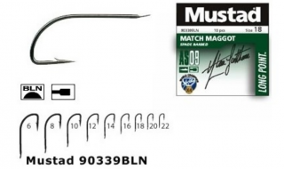 Mustad  SCOTTHORNE - RÉGI LEGENDA HOROG match Maggot NR'12