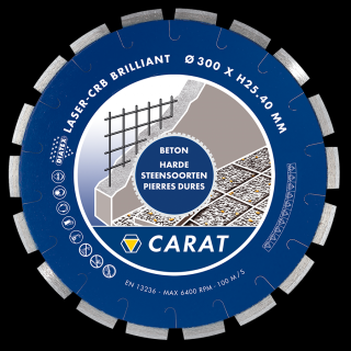 CARAT DIAMOND BLADE CONCRETE 350X2