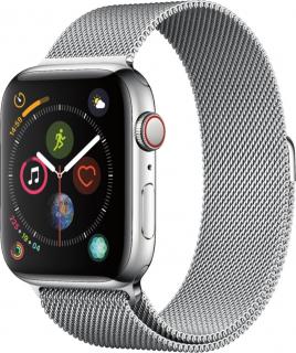 Apple Watch Series 4 GPS, 44 mm-es űrszürke, rozsdamentes acél – előszerelt B