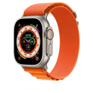 Innocent Alpine Fabric Loop Apple Watch Ultra 44/45/46/49mm Band - Orange