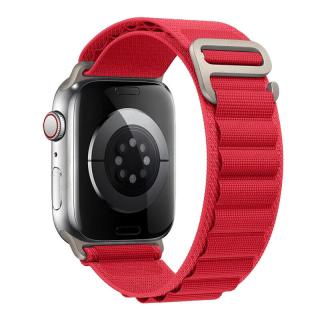 Innocent Alpine Fabric Loop Apple Watch Ultra 49mm Band - Piros