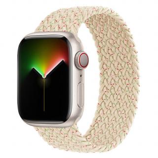 Innocent Braided Solo Loop Apple Watch Band 44/45/46/49mm - Starlight - S (148MM)