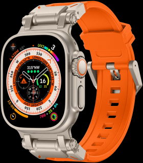 Innocent CyberRubber Band for Apple Watch 49mm - Orange