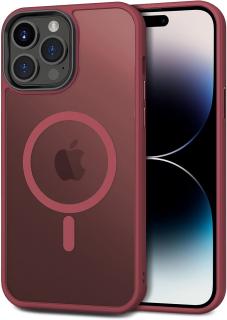 Innocent Dual Armor Pro Magnetic Case iPhone 15 Pro Max - Dark Red