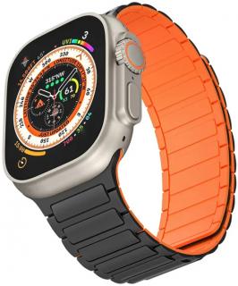 Innocent MagLink Band for Apple Watch 42/44/45/49mm - Black/Orange