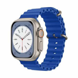 Innocent Ocean Silicone Apple Watch Ultra 44/45/46/49mm Band - Blue