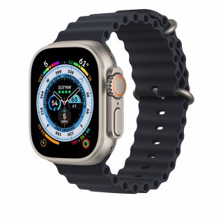 Innocent Ocean Silicone Band Apple Watch Ultra 49 mm - Éjfél