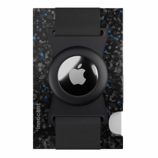 Innocent Smart AirTag Strap Wallet - Forged Carbon Black/Blue