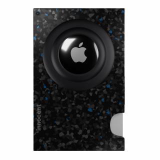 Innocent Smart AirTag Wallet - Forged Carbon Black/Blue