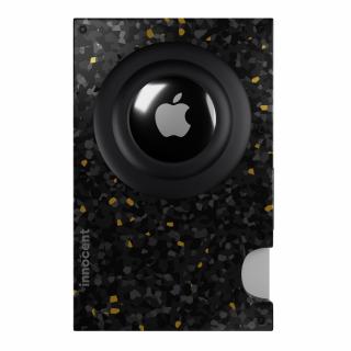 Innocent Smart AirTag Wallet - Forged Carbon Black/Gold