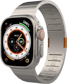Innocent Titan Pro Apple Watch Band 44/45/46/49mm - Titan/Orange