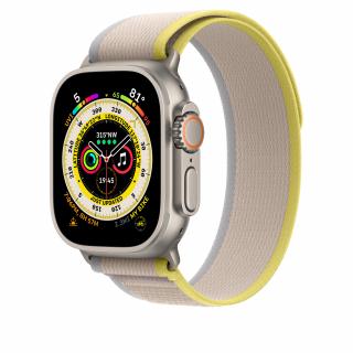 Innocent Trail Fabric Loop Apple Watch Ultra 44/45/46/49mm Band - Yellow/Beige