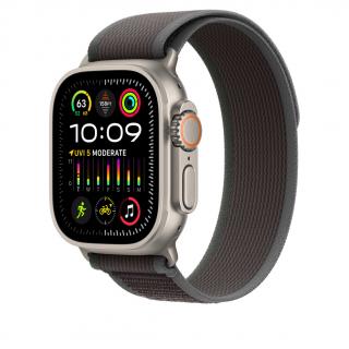 Innocent Trail Fabric Loop Apple Watch Ultra 49 mm Band - Zöld/Fekete