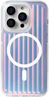 Mágneses ártatlan öltöny tok iPhone 14 Pro készülékhez - rózsaszín fény