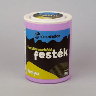 Innodekor foszforeszkáló festék - ibolya, 850g