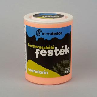 Innodekor foszforeszkáló festék - mandarin, 850g