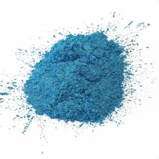 Innodekor gyöngyház hatású mica pigment por - aranyhajnal kék, 10g