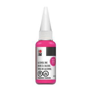 Marabu alcohol ink -  20ml, neon pink