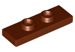LEGO alaplap, módosított 1 x 3, 2 csatlakozóval a tetején, (dupla jumper)