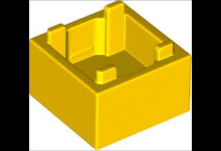 LEGO doboz, nyitott