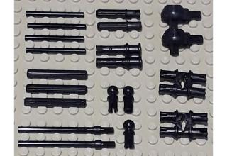 LEGO Kocka csomag - vegyes alkatrészek, 38 (technic) - CSOMAG ÁR