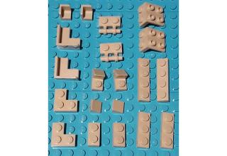 LEGO Kocka csomag - vegyes alkatrészek, 4 - CSOMAG ÁR
