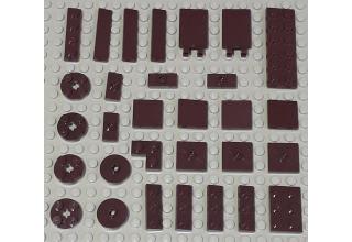 LEGO Kocka csomag - vegyes alkatrészek, 43 - CSOMAG ÁR