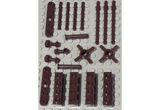 LEGO Kocka csomag - vegyes alkatrészek, 48 (technic) - CSOMAG ÁR