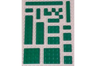 LEGO Kocka csomag - vegyes alkatrészek, 50 - CSOMAG ÁR