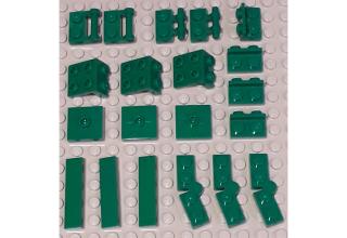 LEGO Kocka csomag - vegyes alkatrészek, 54 - CSOMAG ÁR