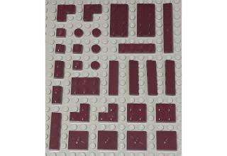 LEGO Kocka csomag - vegyes alkatrészek, 58 - CSOMAG ÁR