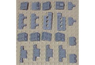 LEGO Kocka csomag - vegyes alkatrészek, 65 - CSOMAG ÁR