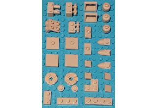 LEGO Kocka csomag - vegyes alkatrészek, 7 - CSOMAG ÁR