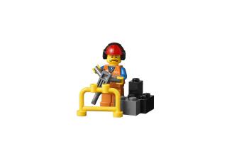 LEGO minifigura - Útépítő