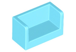 LEGO panel 1 x 2 x 1 lekerekített, 2 oldalas