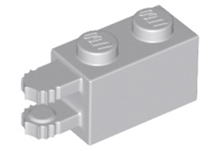 LEGO zsanér kocka, 1 x 2, 2 vízszintes karral a végén