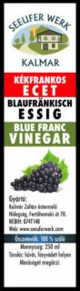 Kékfrankos ecet, szűretlen 250ml KALMAR 100% szőlőmustból