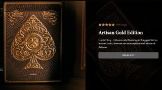 Artisan Gold kártya, 1 csomag