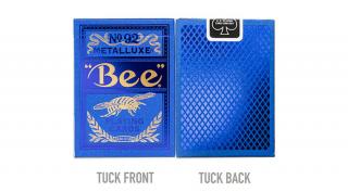 Bee MetalLuxe Blue kártya, 1 csomag