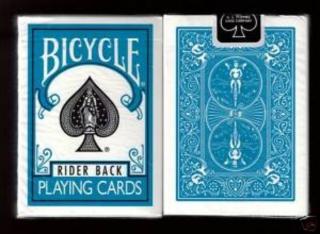 Bicycle 808 Rider Back - Turquoise Back kártya (türkizkék hátlapú)