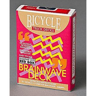 Bicycle Brainwave Deck kártya - piros, 1 csomag