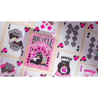 Bicycle Cat kártya, 1 csomag / pink