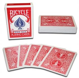 Bicycle kártya, dupla hátoldalas, piros/piros, 1 csomag
