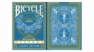 Bicycle Legacy Masters kártya - kék, 1 csomag