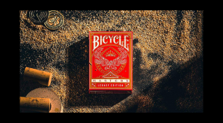 Bicycle Legacy Masters kártya - piros, 1 csomag