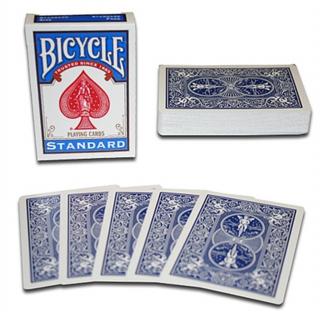 Bicycle "Magic Deck" - dupla hátoldalas: kék/kék, 1 csomag