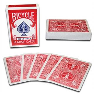 Bicycle "Magic Deck" - dupla hátoldalas: piros/piros, 1 csomag