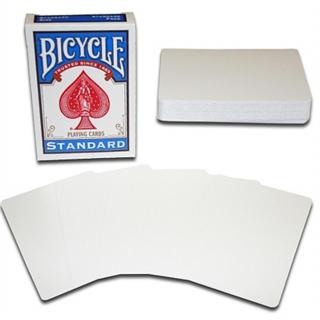 Bicycle "Magic Deck" - üres képoldal/üres hátoldal (Double Blank)