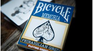 Bicycle Memoria Deck (Feinaiglian Grid) kártya, 1 csomag