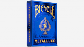Bicycle Metalluxe 2023 - kék kártya, 1 csomag